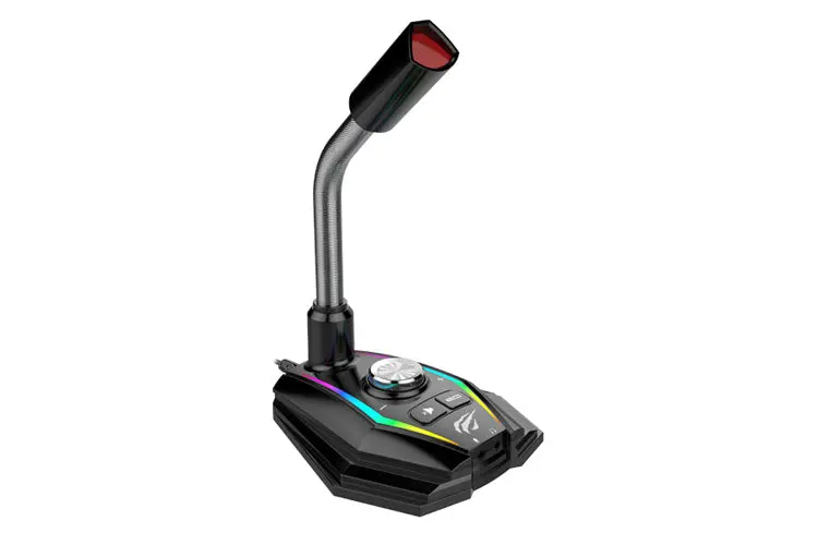 Havit Gk56 Rgb Backlit Gaming Desktop Usb Microphone Plug And Play 1