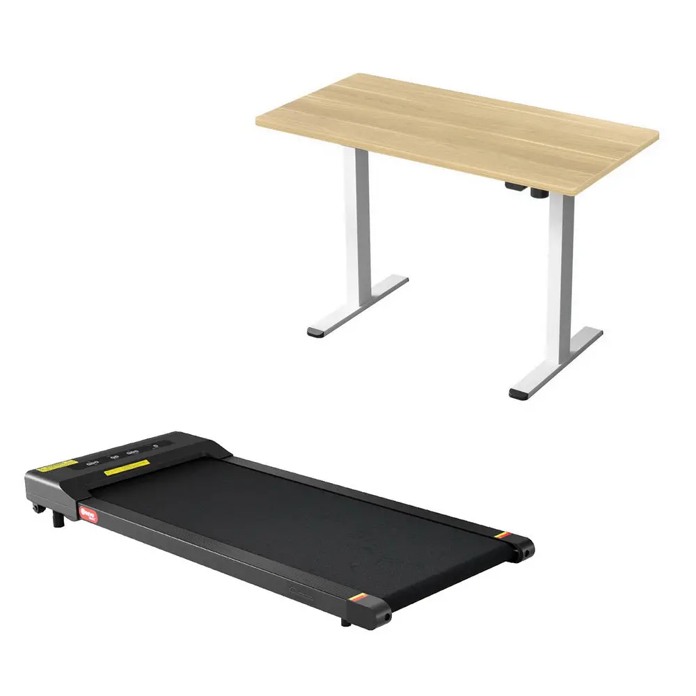 Artiss Electric Treadmill With 120Cm Automatic Standing Desk Walking Pad 400Mm 1