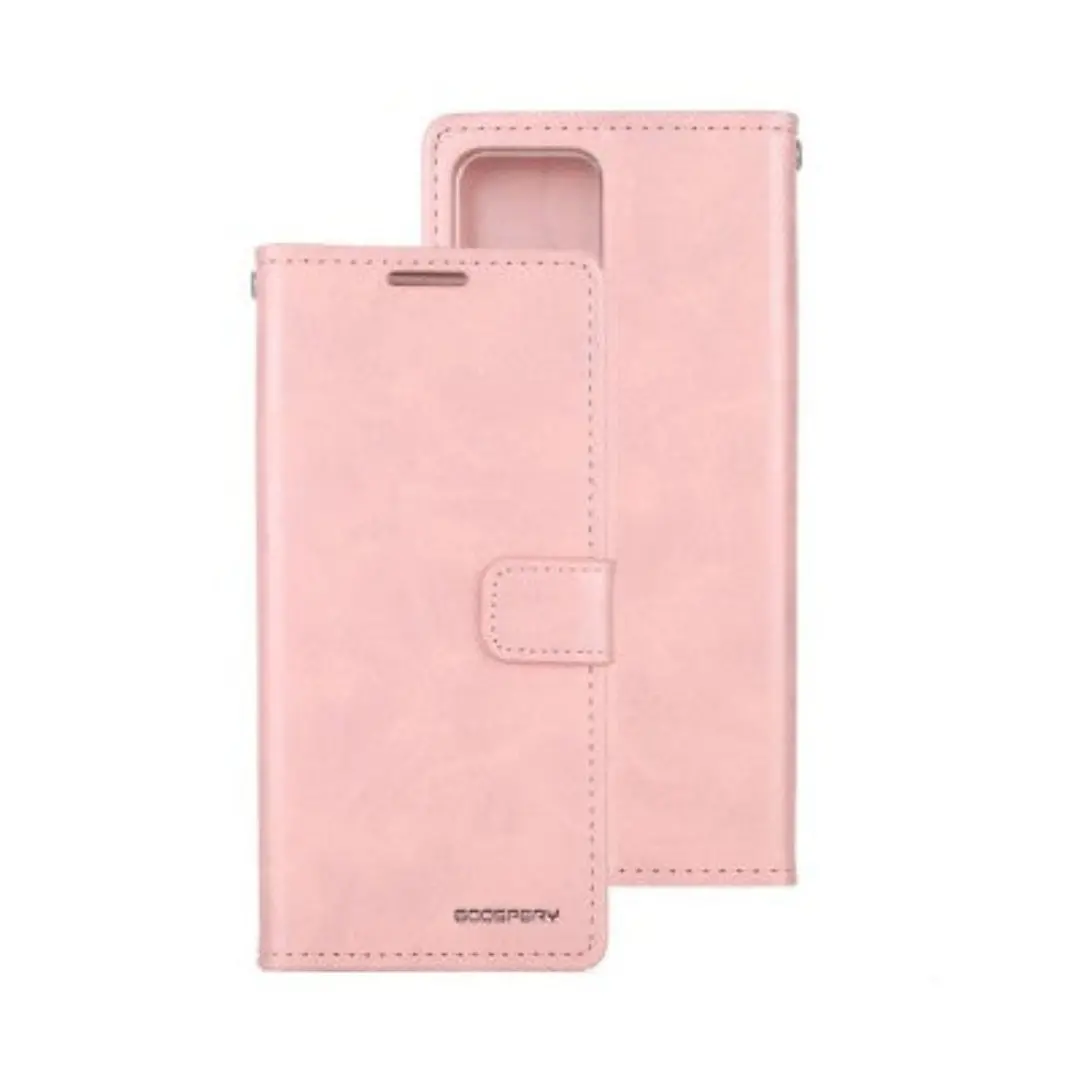 Goospery Bluemoon Diary For Iphone 16 Pro - Rose Gold, With Magsafe 1