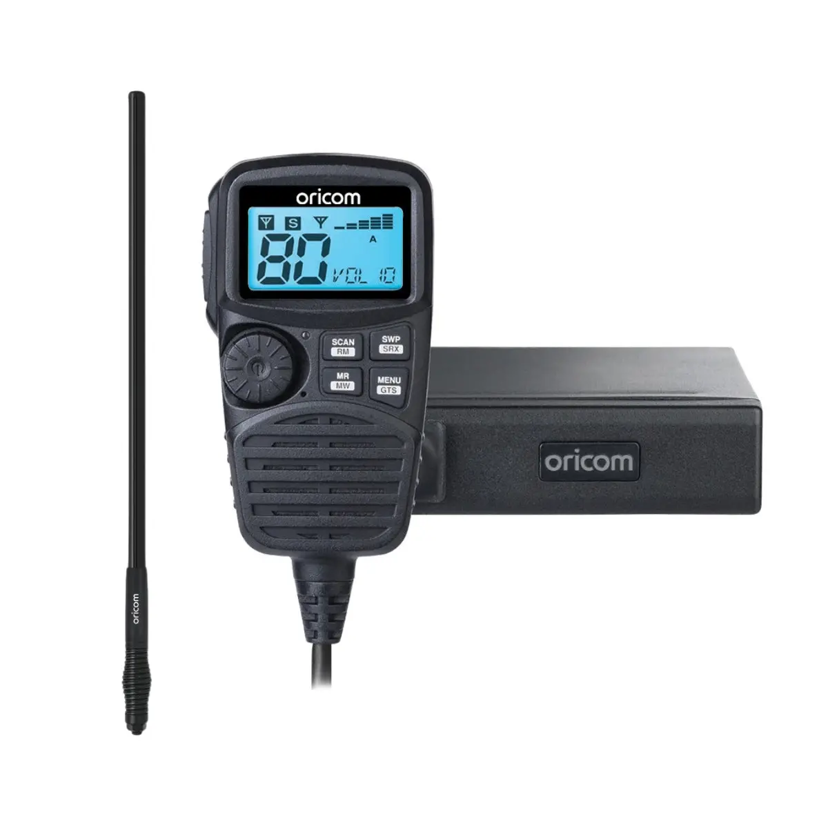 Oricom Uhf350dr Cb Radio With Anu316 Antenna 1