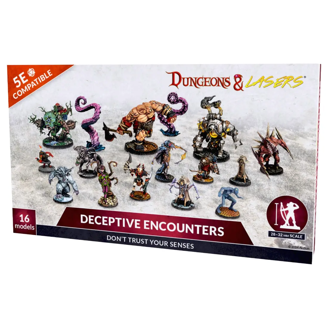 Dungeons & Lasers: Miniatures Deuslair: Deceptive Encounters 1