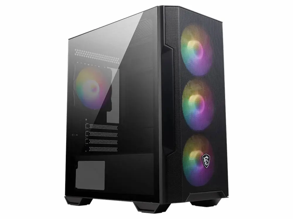 Msi Mag Forge M100r Tempered Glass Micro-Atx Case 1