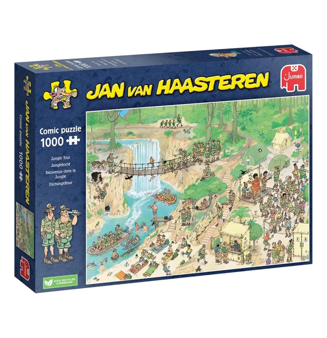 Jumbo 1000Pc Jvh Jungle Tour Puzzle 1