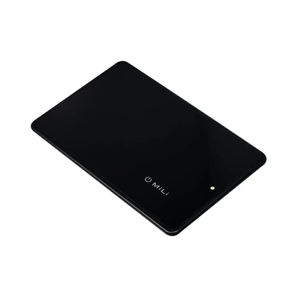 Mili Micard Smart Rechargeable Bluetooth Anti-Loss Safety Wallet Card Black 1