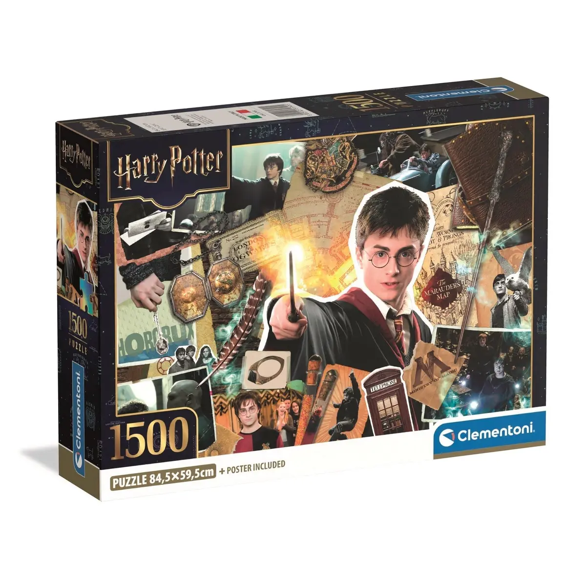 Clementoni Puzzle Harry Potter Wand 1,500 Pieces 1