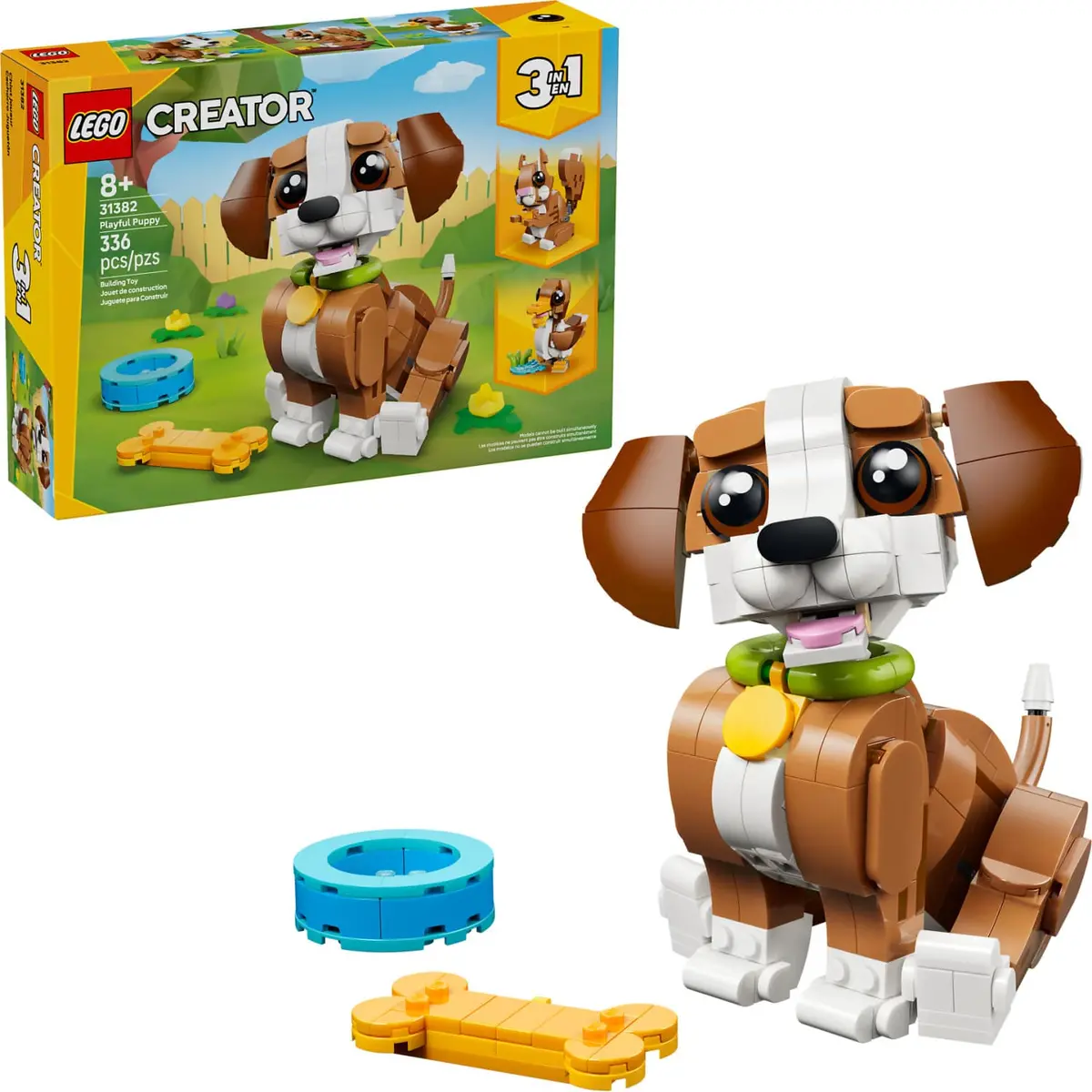 Lego 31382 Cute Animals: Playful Puppy Dog - Creator 3-In-1 1
