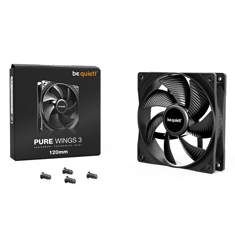 Be Quiet! Pure Wings 3 120Mm Case Fan (Bl104) 1