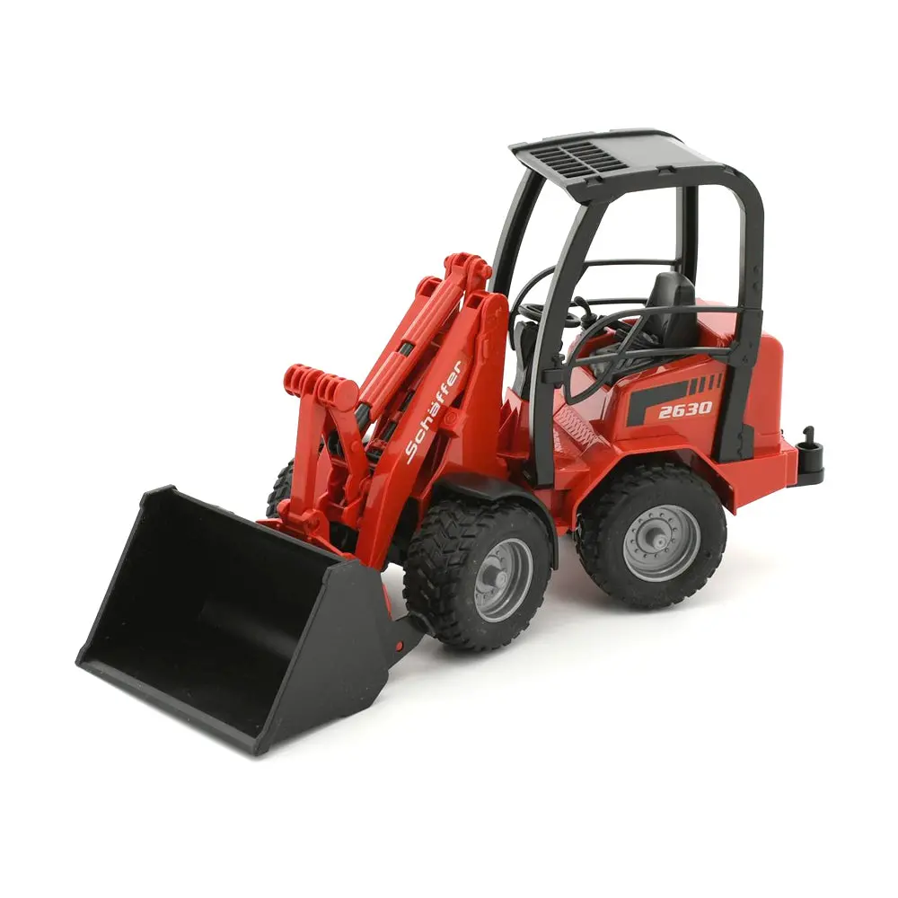 Bruder Licensed 1:16 Scale Shaffer Wheeled Compact Loader Model Red 1