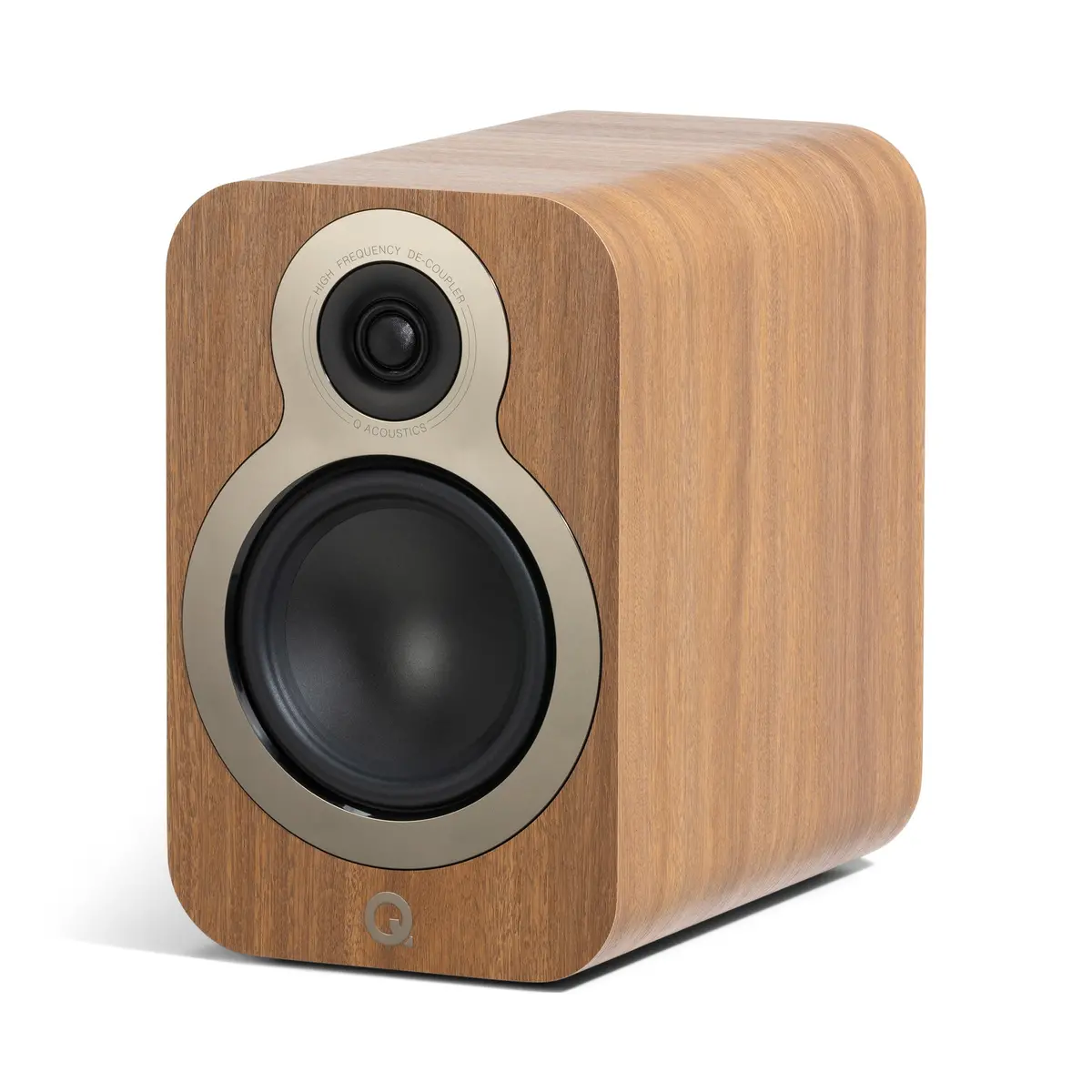 Q Acoustics 3030C Standmount Speakers Oak Pair 2