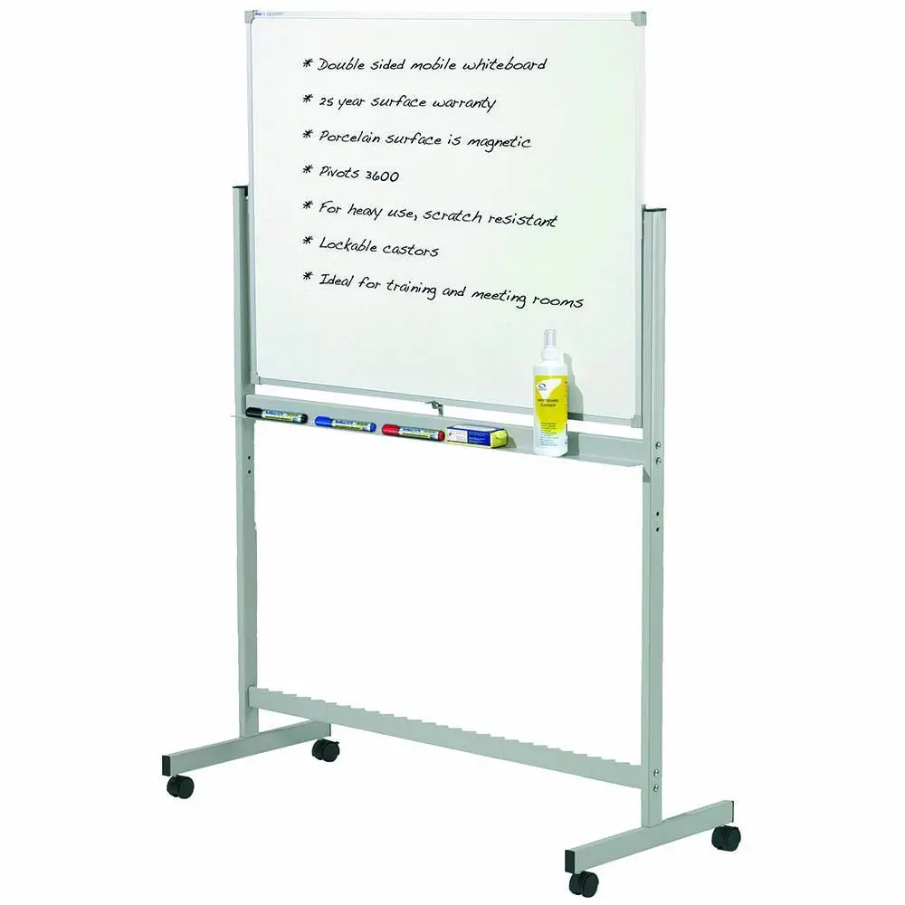 Quartet Penrite Whiteboard Porcelain Mobile 1200X900mm 1