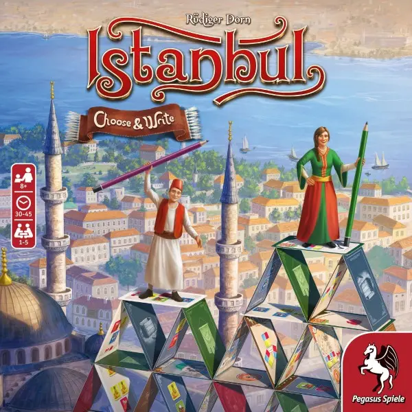 Pegasus Spiele Istanbul: Choose & Write Board Game 1