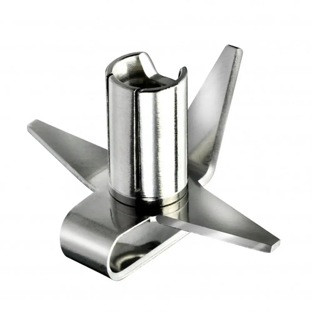 Bamix Multi-Purpose Stainless Steel Chopper Blade Chops For Hand Mixer Silver 1