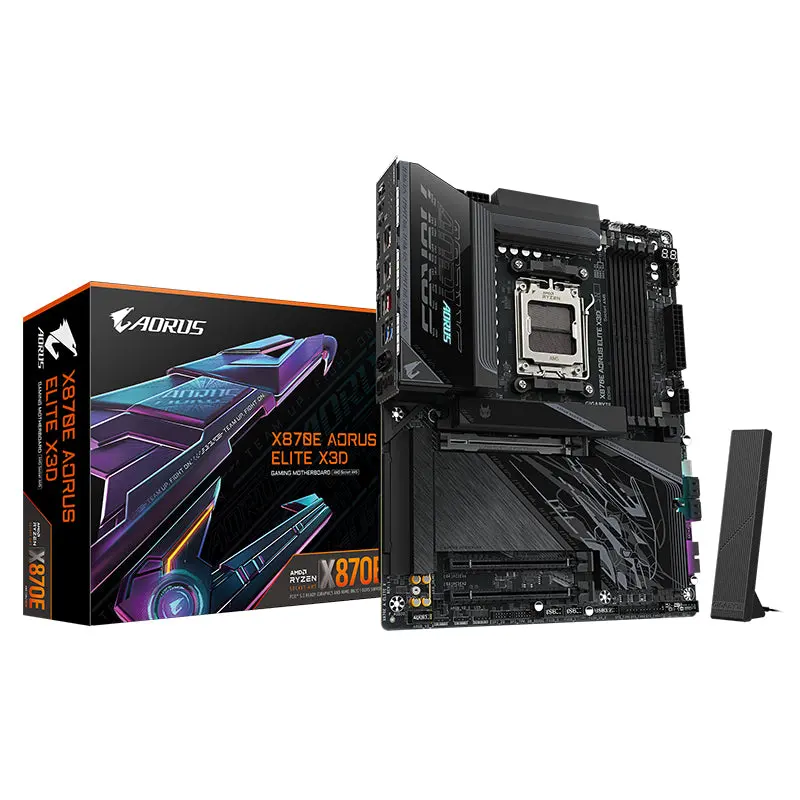 Gigabyte X870e Aorus Elite X3d Am5 Atx Motherboard (X870e Aorus Elite X3d) 1