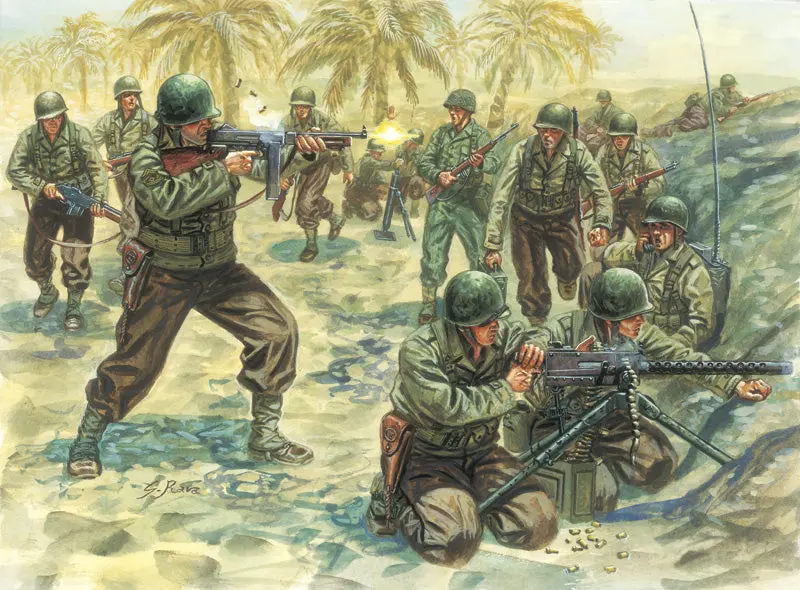 Italeri 1/72 Wwii U.S. Infantry 2