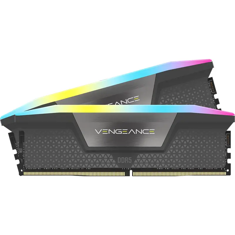 Corsair 64Gb (2X32gb) Cmh64gx5m2b6000z38 Vengeance Rgb 6000Mt/S Cl38 Ddr5 Ram 1