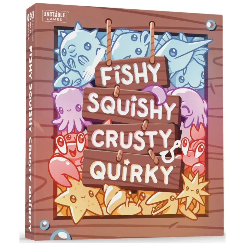 Tee Turtle Fishy Squishy Crusty Quirky Family Game 1