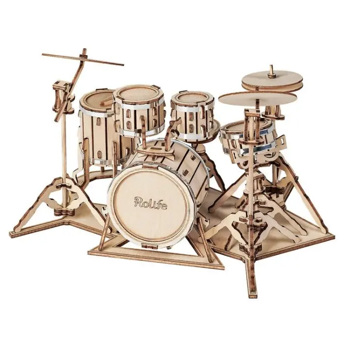 Robotime Classical 3D Drum Kit 1