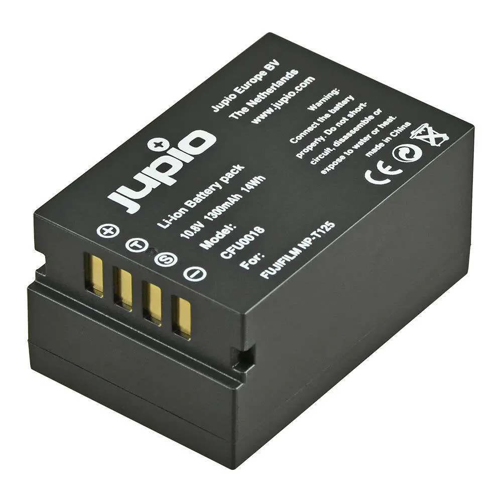 Jupio Li-Ion 10.8V 1300Mah Battery For Fuji Np-T125 Camera 1