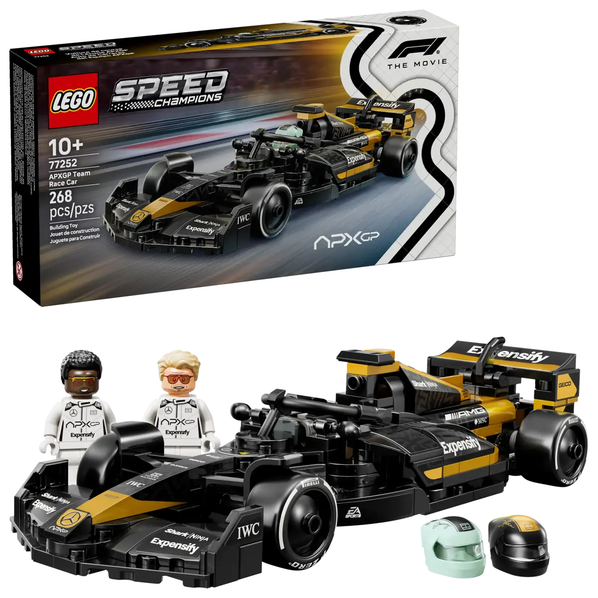 Lego 77252 Apxgp Team Race Car From F1® The Movie - Speed Champions 1