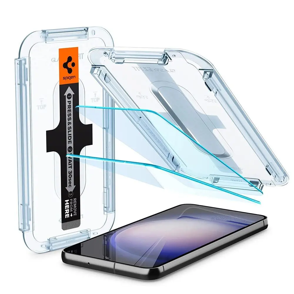 Spigen Samsung Galaxy S23 Plus Ez Fit Glas.Tr Slim 2Pcs Glass Screen Protector - Clear 1