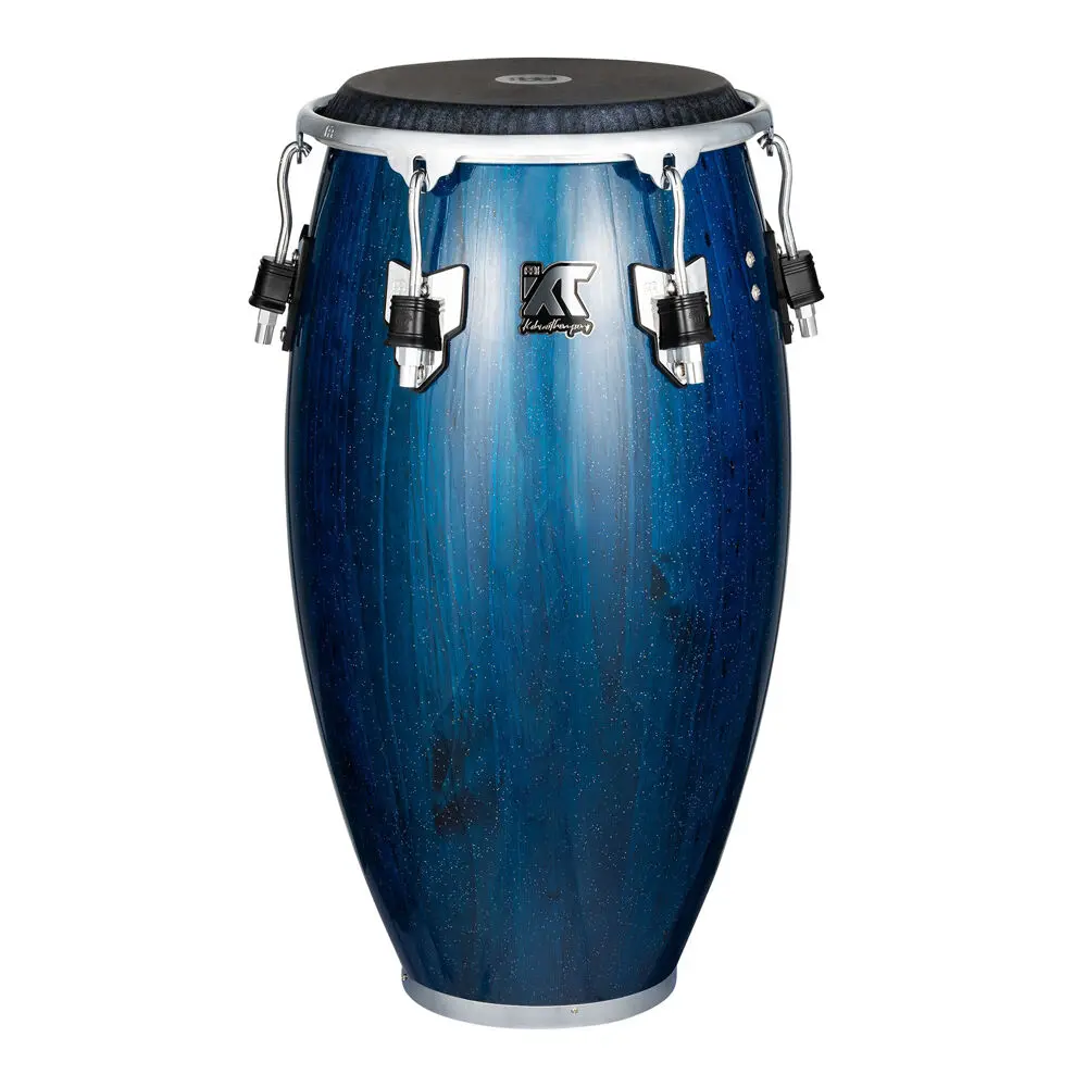 Meinl Kachiro Thompson Pinewood Conga 11 3/4 Inch Percussion Drum Blue Wave 1