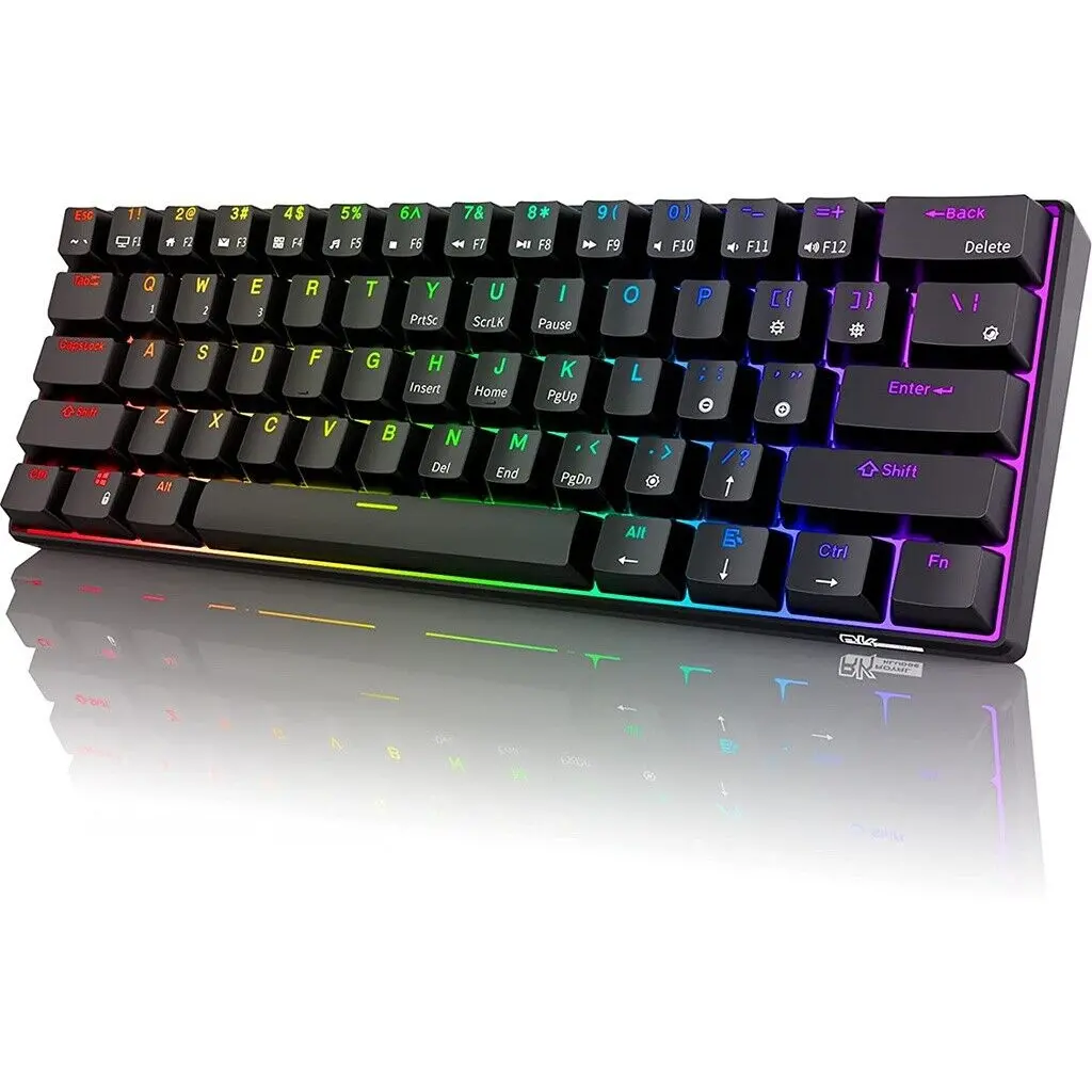 Royal Kludge Rk61 Rgb Mechanical Keyboard (Red Switch) 1