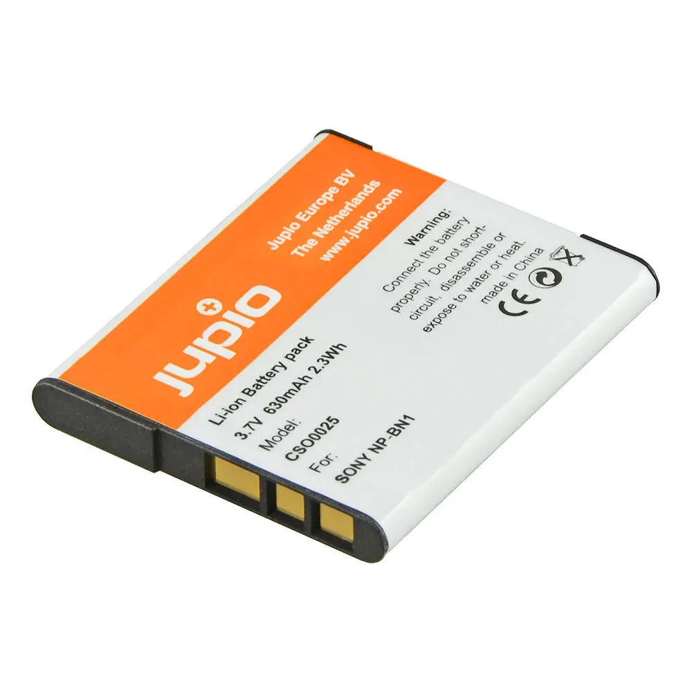 Jupio Li-Ion 3.7V 630Mah Rechargeable Battery For Sony Np-Bn1 Camera 1