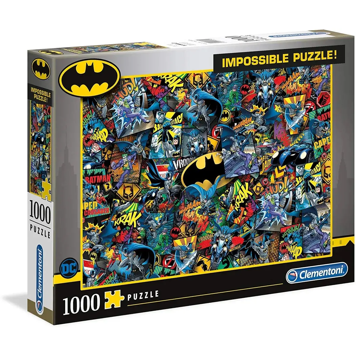Clementoni 1000-Pieces Impossible Batman Puzzle 1