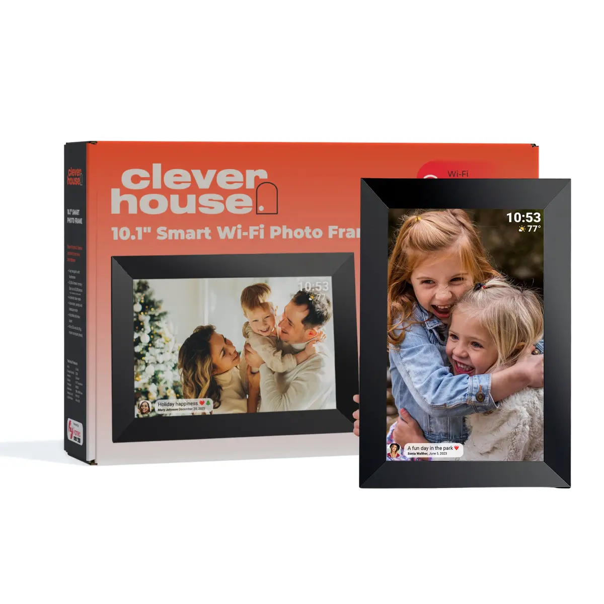 Clever House Frameo 10.1" Smart Wi-Fi Photo Frame 1