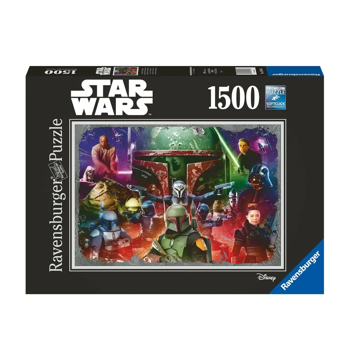 Ravensburger 1500Pc Star Wars Boba Fett Bounty Hunter Puzzle 1