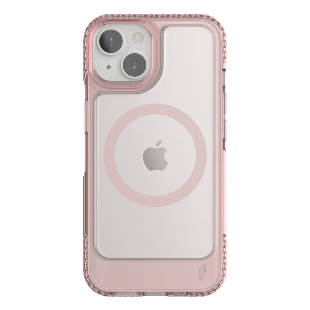 Ugly Rubber Iphone 14/13 U-Model Bumper Case With Magsafe (Pink) 1