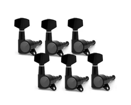 Freedom Electric Guitar Tuning Pegs (Black) 1