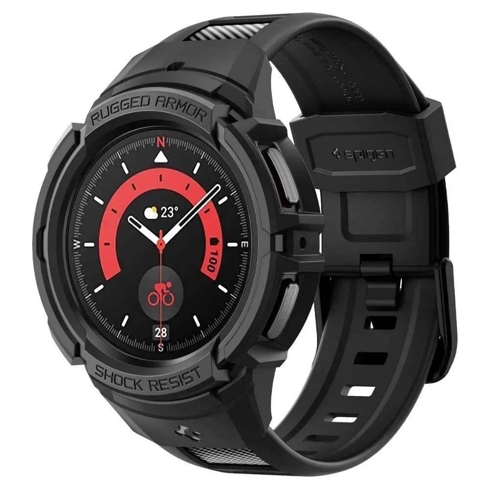 Spigen Galaxy Watch 5 Pro 45Mm Rugged Armor Pro Case (Black) 1