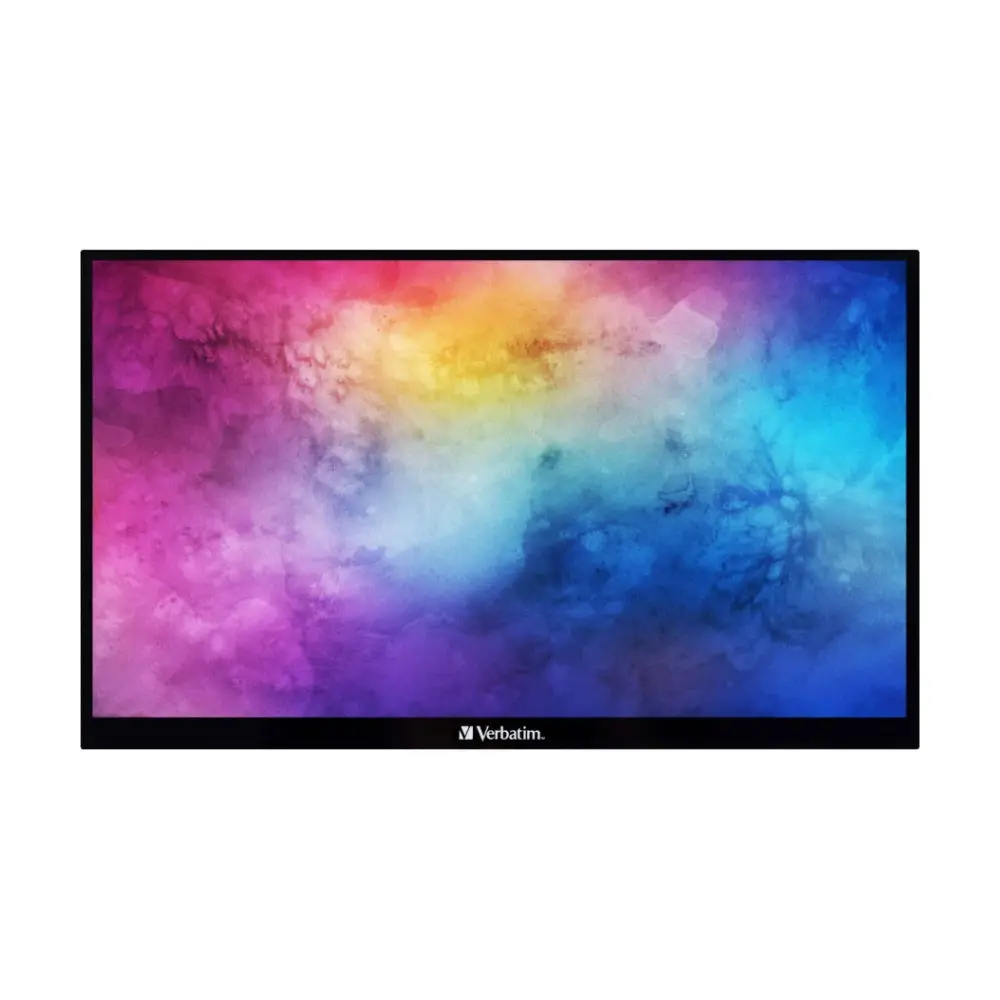 Verbatim Portable Touchscreen Monitor Full Hd 1080P Usb-C/Hdmi 14" Metal 1