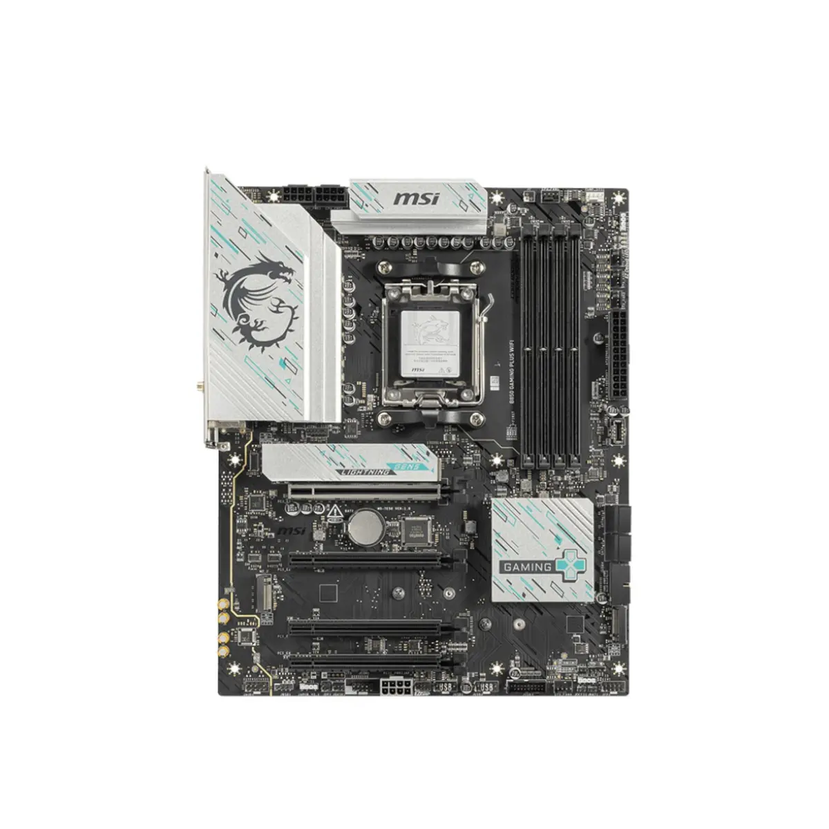 Msi B840 Gaming Plus Wifi Gaming Desktop Motherboard - Amd B840 Chipset - Socket - 1