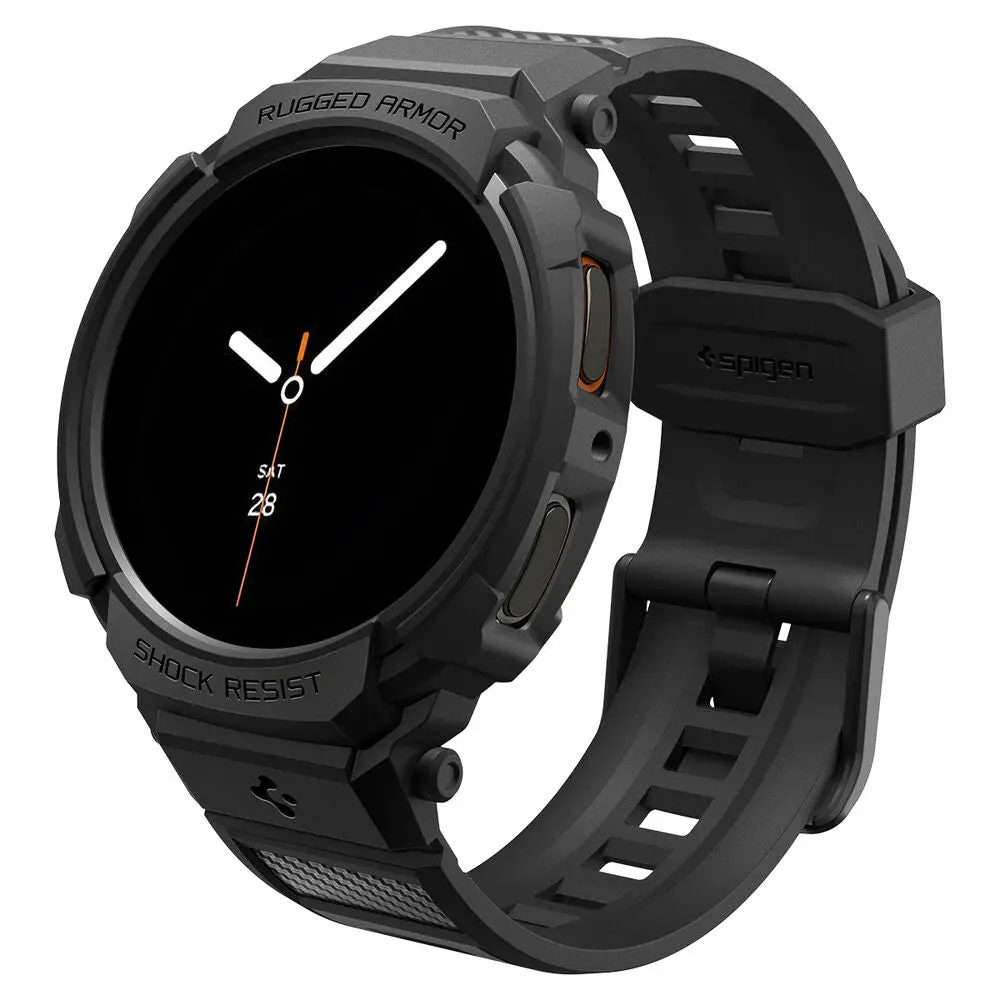 Spigen Galaxy Watch 8 44Mm Rugged Armor Pro Case (Black) 1