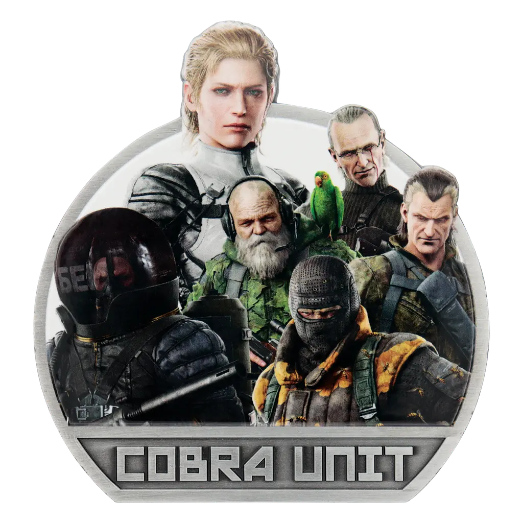 Fanattik Limited Edition Metal Gear Solid Delta Cobra Unit Medallion 1