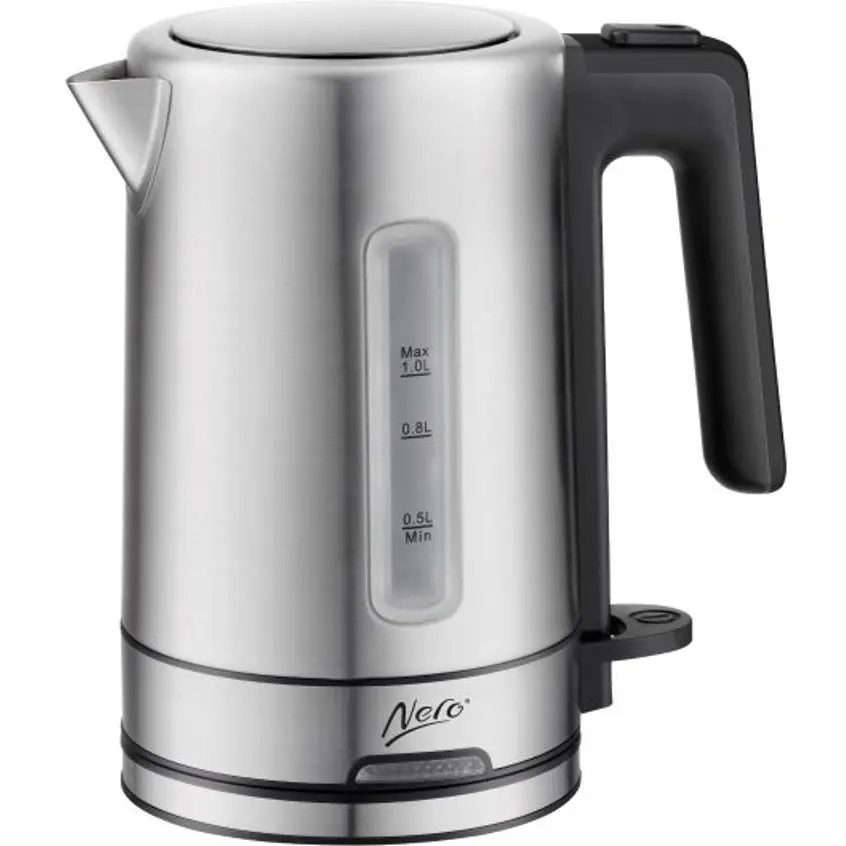 Nero Select Brushed Stainless Steel Kettle 1L 1