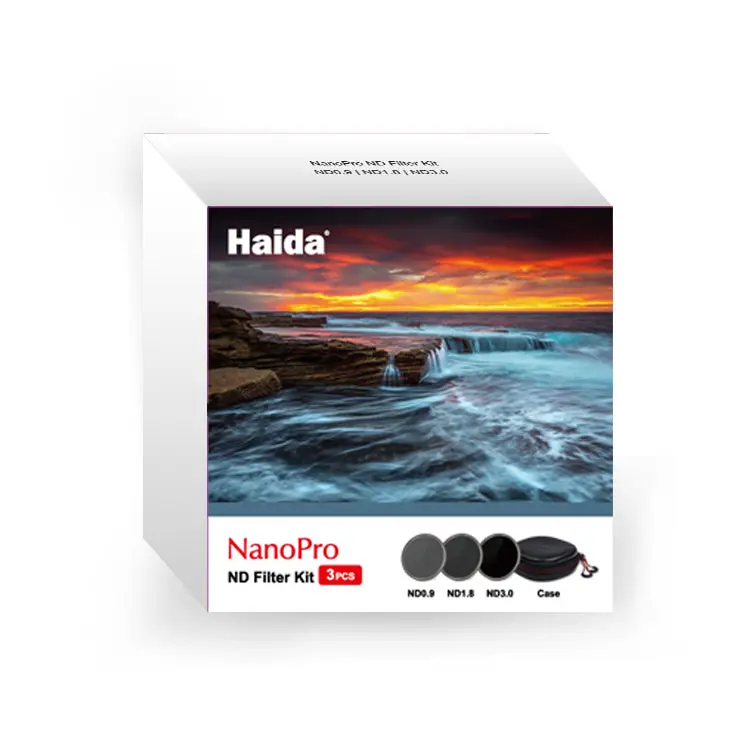 Haida 82Mm Nanopro Nd Filter Kit (Nd8 Nd64 Nd1000) 2