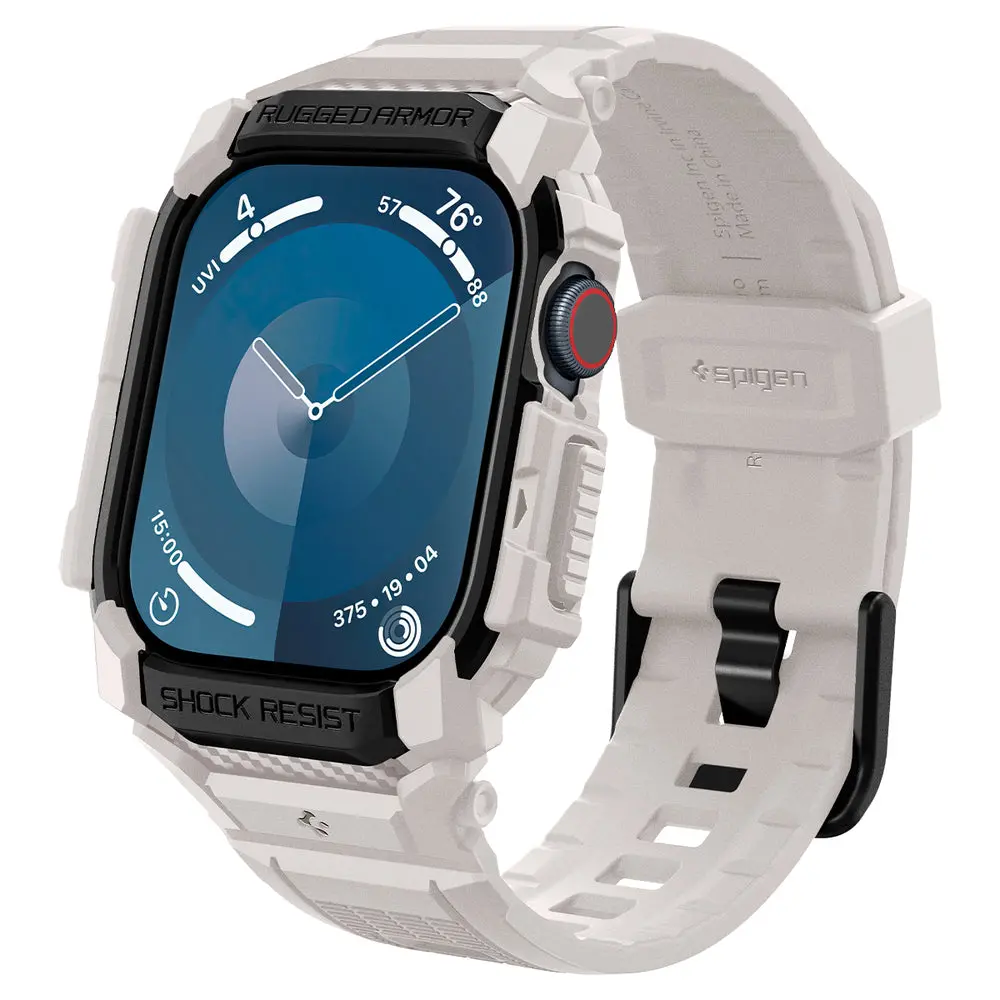 Spigen Apple Watch 42Mm Rugged Armor Pro Case (Dune Beige) 1