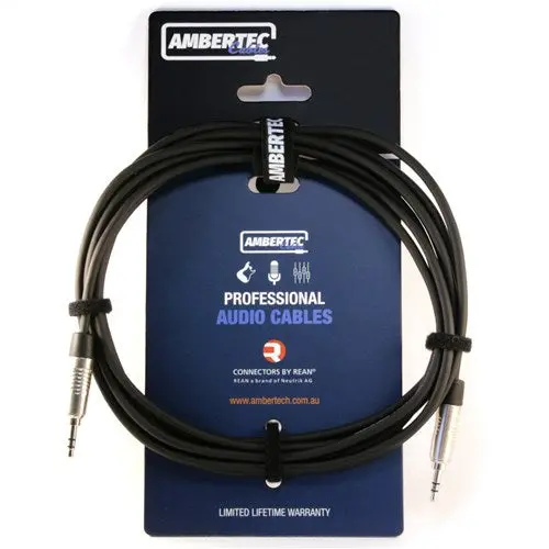 Ambertec Cables 3.5Mm Rean Trs Lead 3M 1