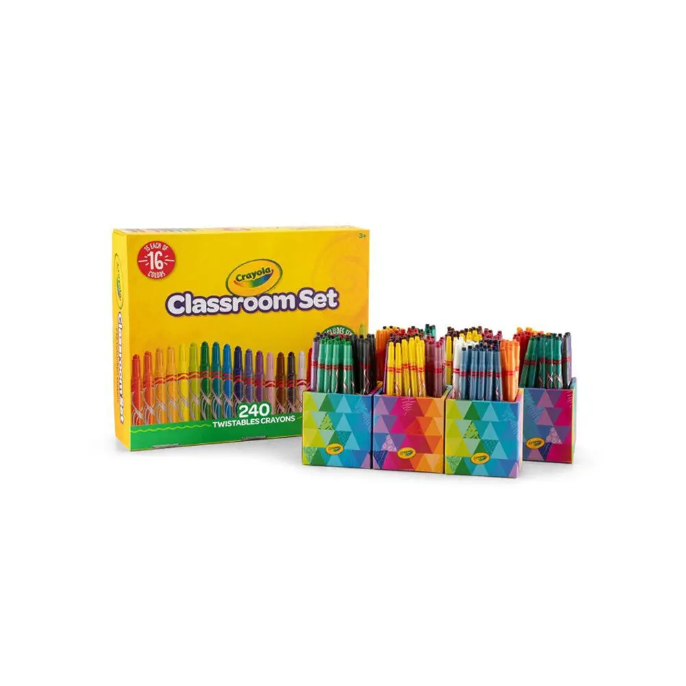 Crayola Twistables Crayons Classroom Set Colouring Art Tools 240Pc 1