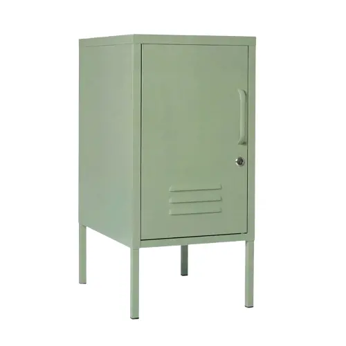 Desky Oslo Metal Locker Cabinet - Sage / Left Opening 1