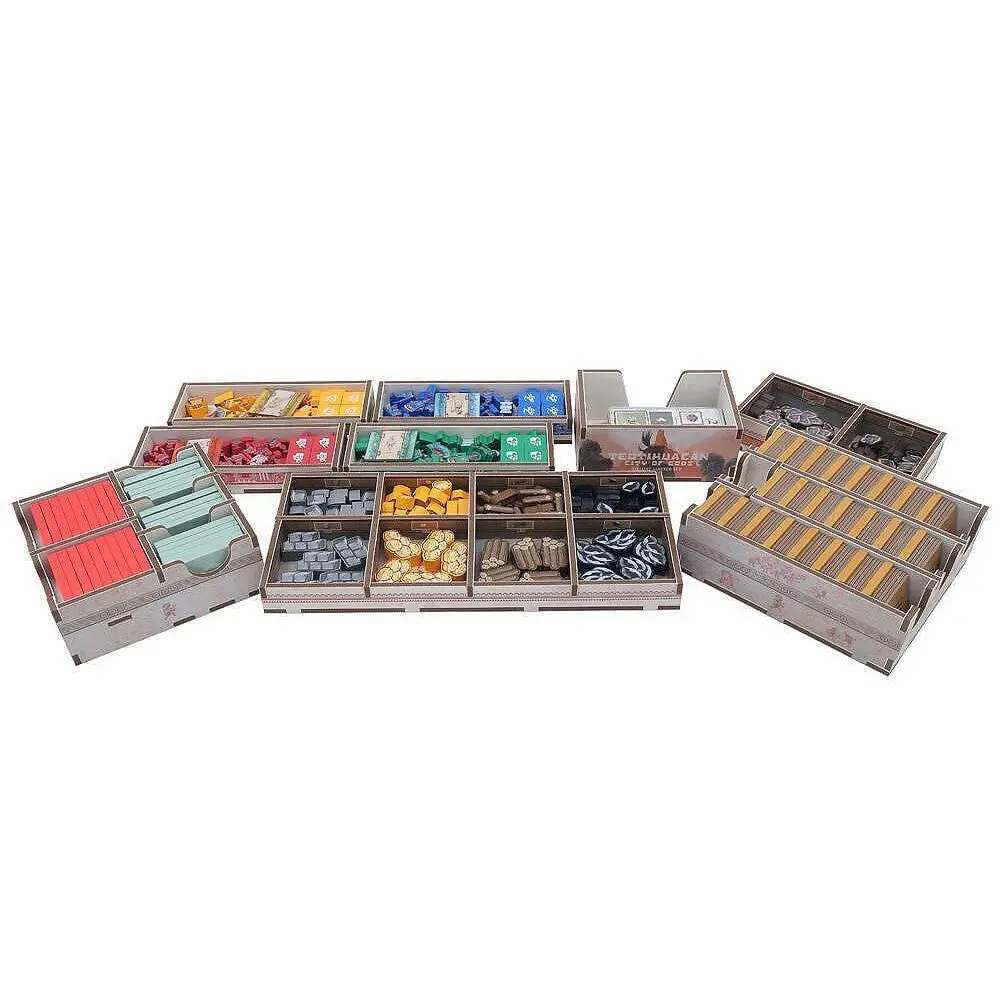 Folded Space Colour Game Inserts - Teotihuacan Deluxe Master Set 1