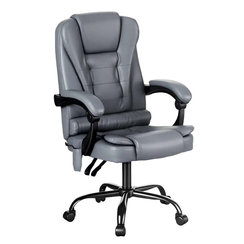 Artiss Executive Office Chair 4-Point Massage Adjustable Ergonomic Recline Pu 1