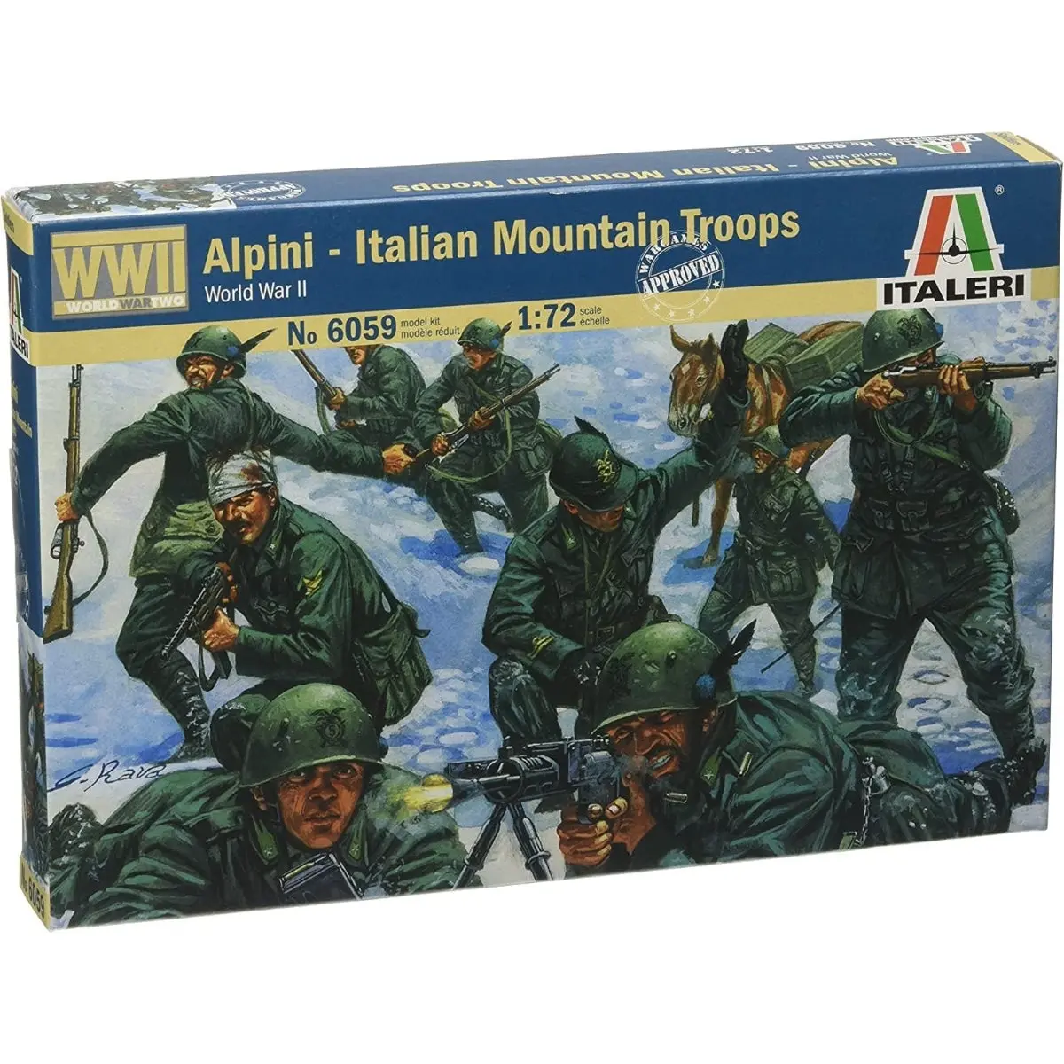 Italeri 1/72 Wwii Alpini Italian Mountain Troops 1