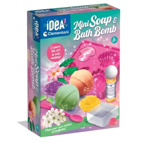 Clementoni Idea Mini Soaps & Bath Bombs Lab Toy 1