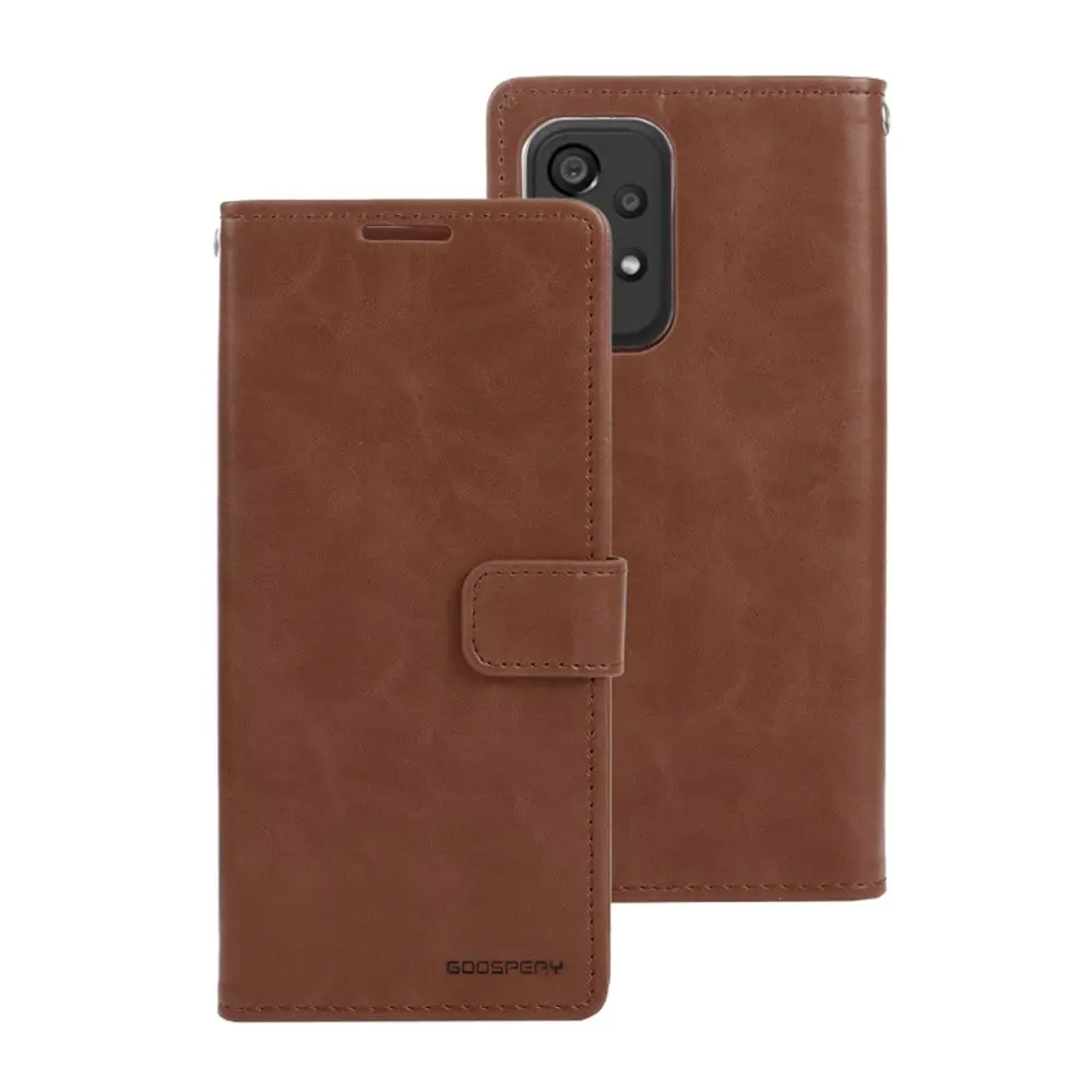 Goospery Bluemoon Diary For Samsung Galaxy A33 - Brown 1