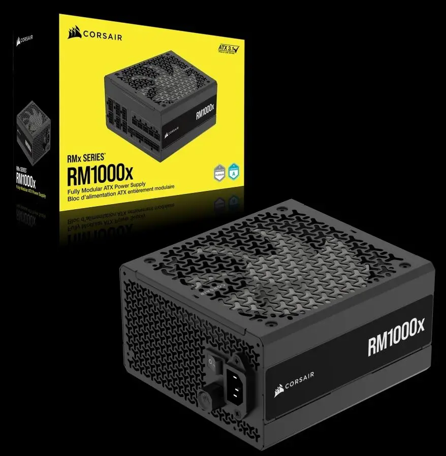 Corsair Rmx Series Rm1000x Cybenetics Gold Atx3.1 Pcie5.1 Fully Modular Power Supplies 2