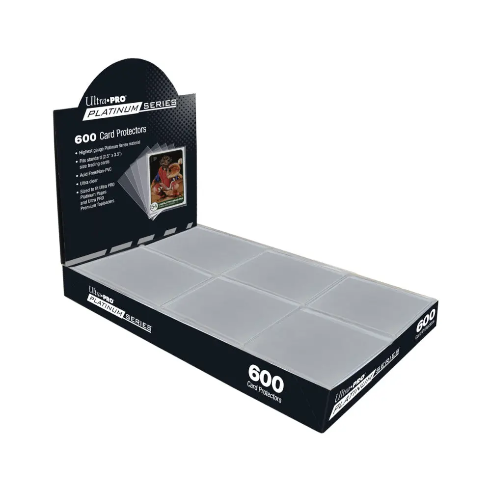 Ultra Pro: Up15853 2-1/2"X3-1/2" Platinum Series Card Protectors 600Ct 1